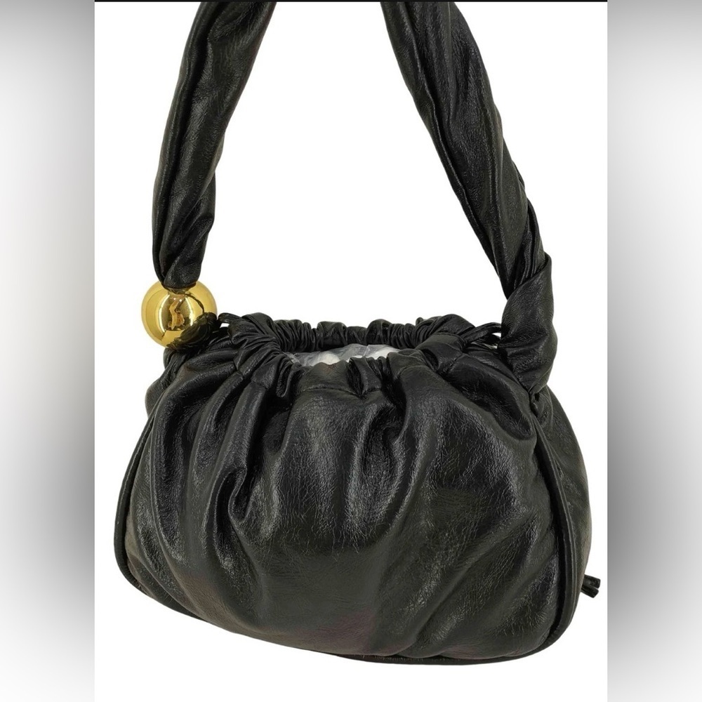 Zara Black bag with Gold Charm